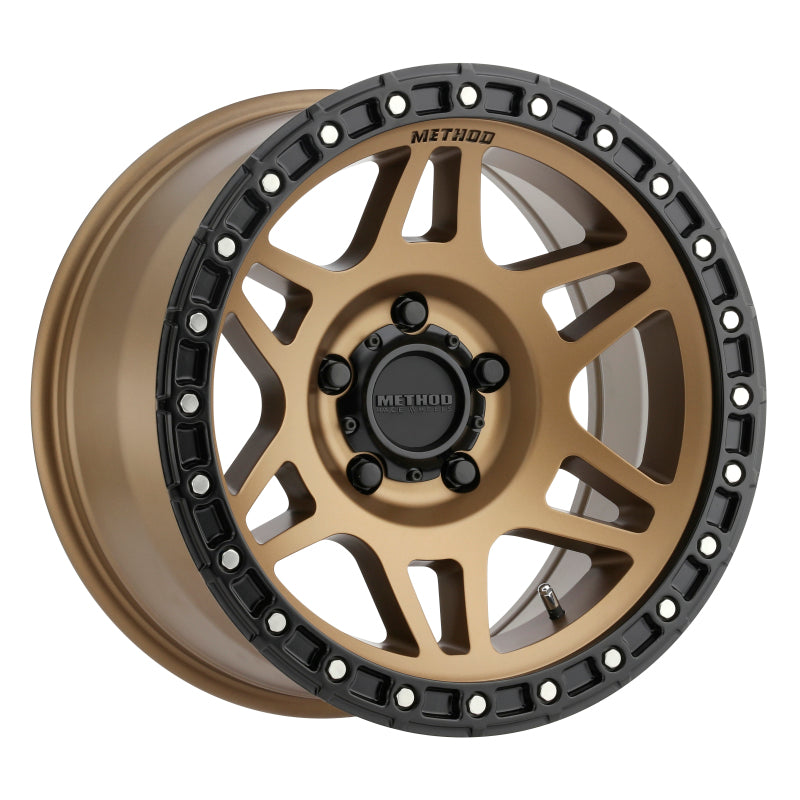 Method Wheels - MRWMR31278550900 - Method MR312 17x8.5 0mm Offset 5x5 71.5mm CB Method Bronze/Black Street Loc Wheel - Shipped in Europe - Tuningsupply.com