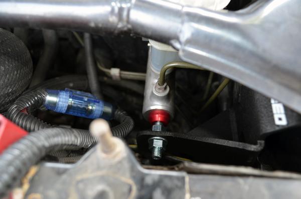 GrimmSpeed GRM091019 - GRMGRM091019 - GrimmSpeed Mitsubishi Evo 8/9 Master Cylinder Brace - Shipped in Europe - Tuningsupply.com