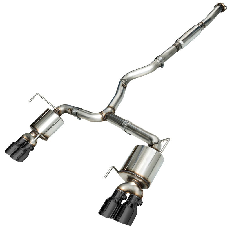 AWE Tuning 3015-43102 - AWE3015-43102 - AWE Tuning 2015+ Subaru WRX VA Sedan Touring Edition Exhaust - Diamond Black Tips (102mm) - Shipped in Europe - Tuningsupply.com