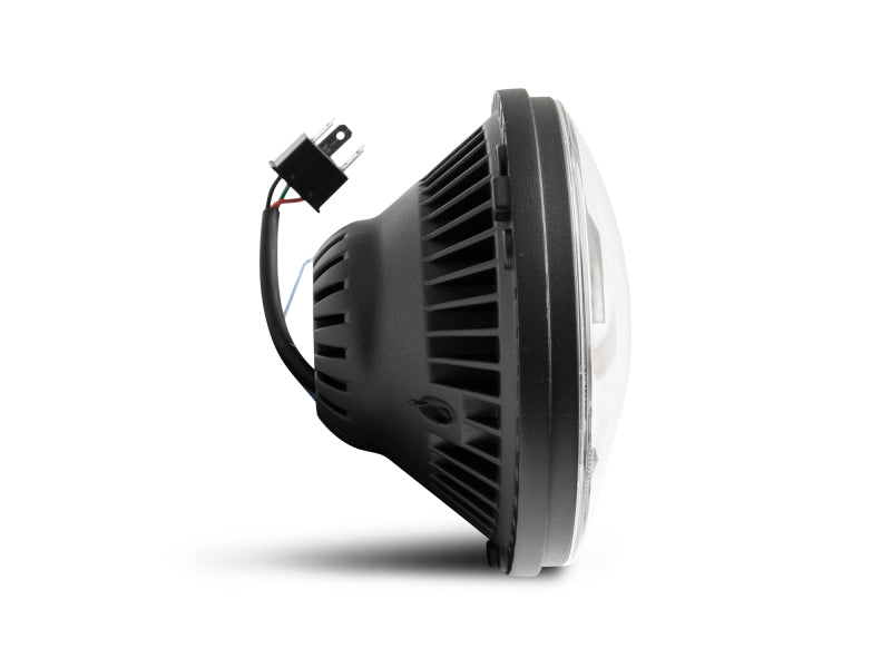 Raxiom J132813 - RAXJ132813 - Raxiom 07-18 Jeep Wrangler JK Axial Series LED Headlights- Black Housing (Clear Lens) - Shipped in Europe - Tuningsupply.com