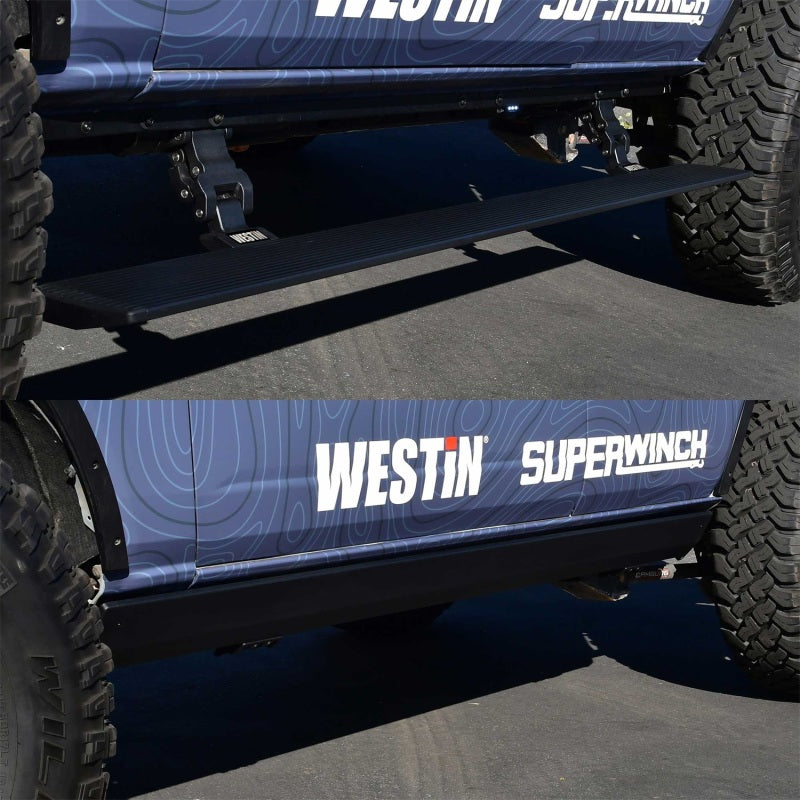 Westin 29-24195 - WES29-24195 - Westin 21-26 Ford Bronco 4dr (Excl. Bronco Sport) Pro-e Running Boards - Tex. Blk - Shipped in Europe - Tuningsupply.com