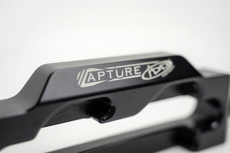 Addictive Desert Designs AC99157590NA - ADDAC99157590NA - Addictive Desert Designs 1-5/16in Winch Fairlead Plate w/ Recessed Round End Hook - Black - Shipped in Europe - Tuningsupply.com