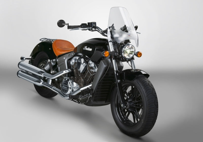 National Cycle N25042 - NATN25042 - National Cycle Deflector Screen w/ Handlebar 1 in. Quick Set - Clear - Shipped in Europe - Tuningsupply.com