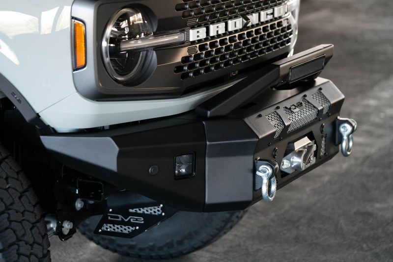DV8 Offroad LBUN-01 - DVELBUN-01 - DV8 Offroad Bull Bar Add-On For DV8 Ford Bronco Bumpers - Fits 13in Elite Series Light Bar - Shipped in Europe - Tuningsupply.com
