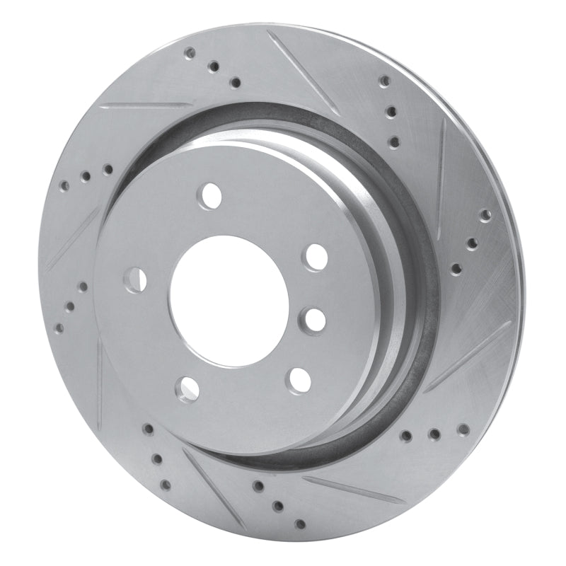 R1 Concepts 631-31034D - RNC631-31034D - R1 95-99 BMW M3 E36 Left Rear Drilled & Slotted Silver Brake Rotor - Shipped in Europe - Tuningsupply.com