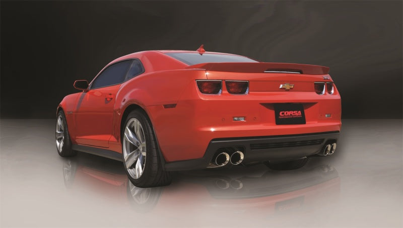 CORSA Performance 14971 - COR14971 - Corsa 2012-2015 Chevrolet Camaro Coupe ZL1 6.2L V8 Polished Sport Cat-Back + XO Exhaust - Shipped in Europe - Tuningsupply.com