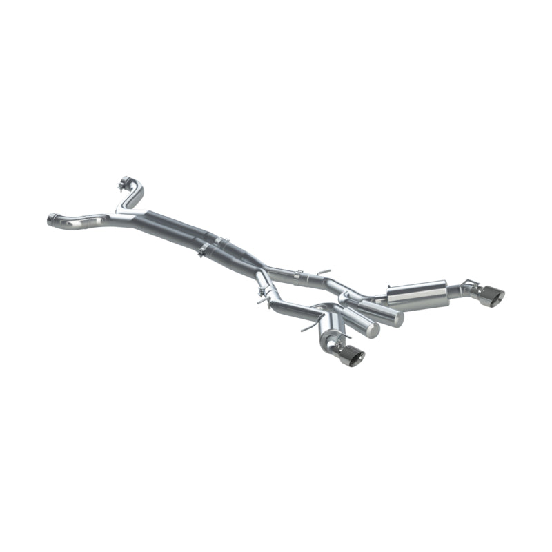 MBRP PS7035409 - MBRPS7035409 - MBRP 16-19 Chevrolet Camaro SS 6 Speed 3in Dual Cat Back w/ 4.5in OD Tips - 409 (Non NPP Models) - Shipped in Europe - Tuningsupply.com