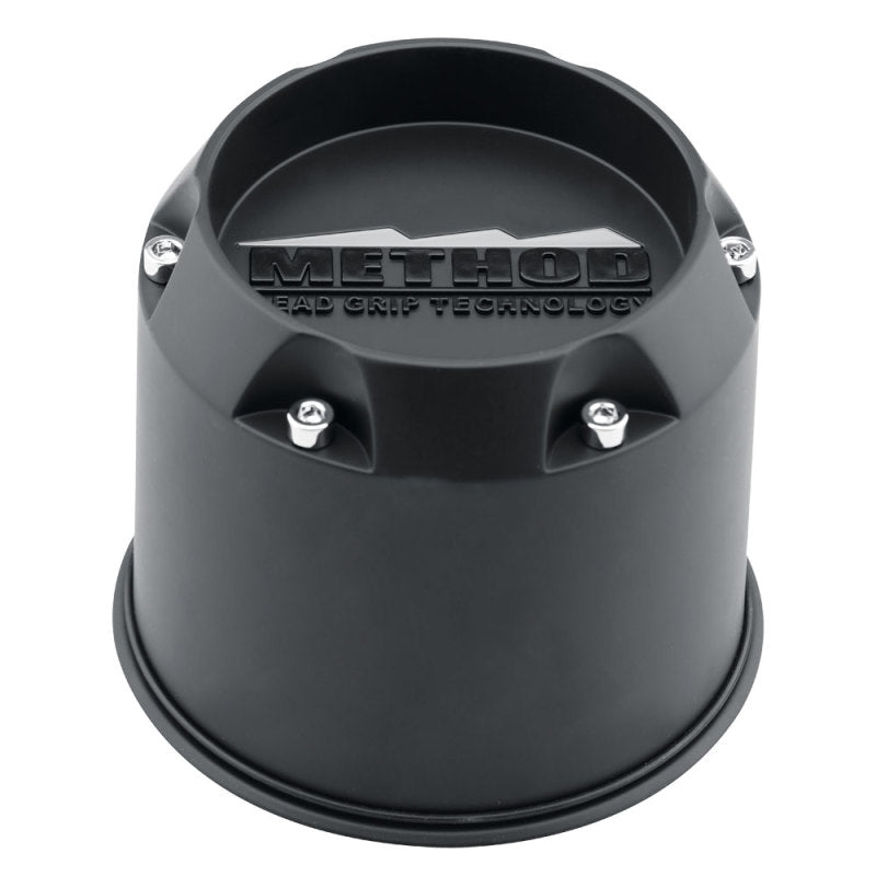 Method Wheels - MRWCP-T080B140 - Method Cap T080 - 130.8mm - Black - 2 Piece - Push Thru - Shipped in Europe - Tuningsupply.com