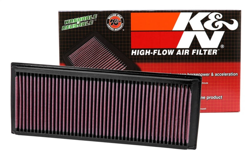 K&N Engineering 33-2865 - KNN33-2865 - K&N 05-10 VW Jetta/Passat / 07-10 Tiguan / 09-10 GTi / 06-09 EOS Drop In Air Filter - Shipped in Europe - Tuningsupply.com