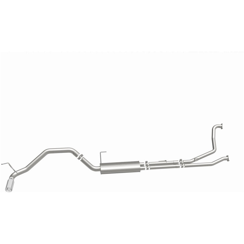 Magnaflow 19421 - MAG19421 - MagnaFlow CatBack 07-15 Nissan Titan V8 LGAS/LFLEX Single MF Polished Stainless Exhaust - Shipped in Europe - Tuningsupply.com