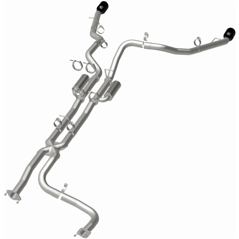 Magnaflow 19705 - MAG19705 - MagnaFlow 21-24 RAM 1500 TRX SPEQ Series Cat-Back Performance Exhaust System w/ Black Chrome Tips - Shipped in Europe - Tuningsupply.com
