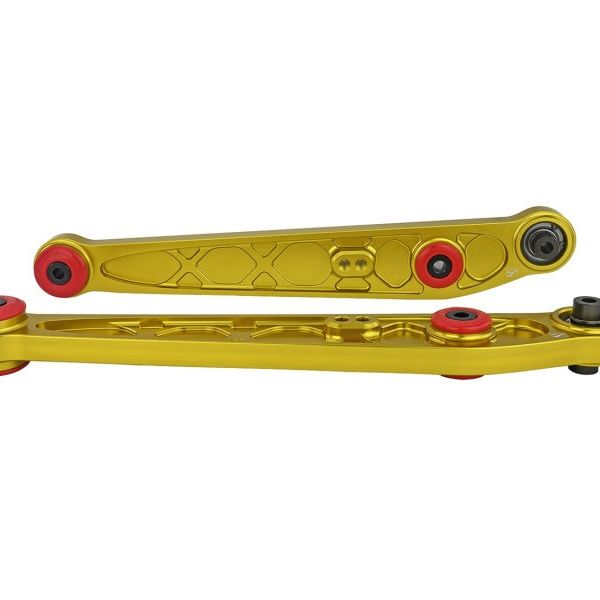 Skunk2 Racing 542-05-1210 - SKK542-05-1210 - Skunk2 Honda/Acura EK Alpha Series Rear Lower Control Arm Set - Gold - Shipped in Europe - Tuningsupply.com