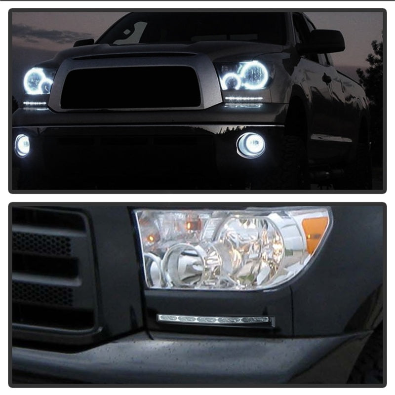 SPYDER 5077738 - SPY5077738 - Spyder Toyota Tundra 07-13 Daytime LED Running Lights wo/switch Silver FL-DRL-TTU07-SIL - Shipped in Europe - Tuningsupply.com