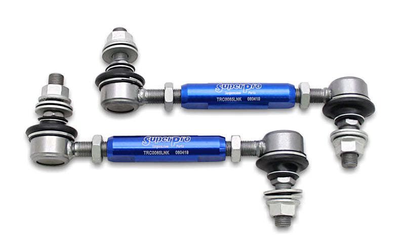 Superpro TRC1285 - SPRTRC1285 - SuperPro 12mm Hd Adj Sway Bar Link 85mm - Shipped in Europe - Tuningsupply.com
