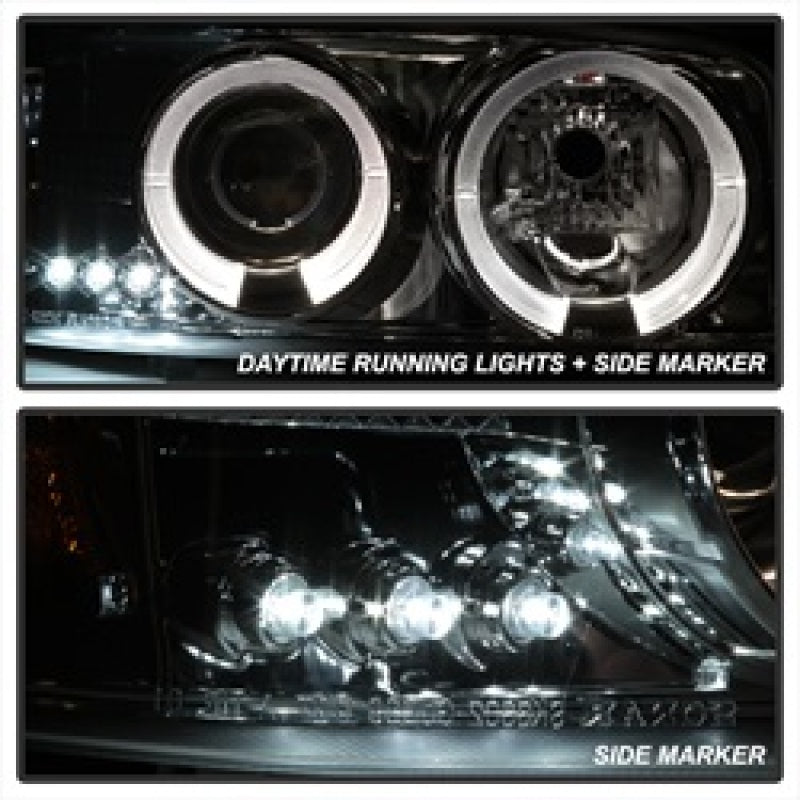 SPYDER 5009364 - SPY5009364 - Spyder GMC Sierra 1500/2500/3500 99-06 Projector Headlights LED Halo LED Chrome PRO-YD-CDE00-HL-C - Shipped in Europe - Tuningsupply.com