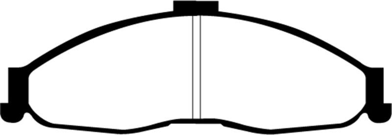 EBC DP41239R - EBCDP41239R - EBC 98-02 Chevrolet Camaro (4th Gen) 3.8 Yellowstuff Front Brake Pads - Shipped in Europe - Tuningsupply.com