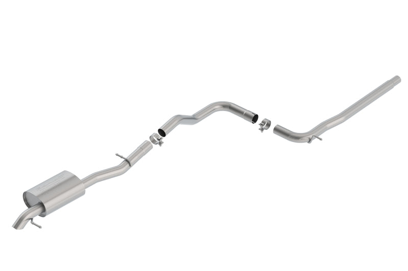 Borla 140763 - BOR140763 - Borla 2019 Volkswagen Jetta 1.4L 2.5in Pipe Dia 2.5in Tip Turn Down Pipe S Type Catback Exhaust - Shipped in Europe - Tuningsupply.com
