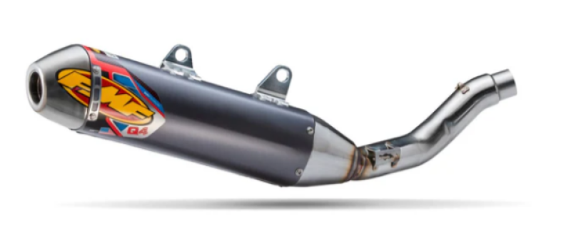 FMF Racing 042410 - FMF042410 - FMF Racing 25+ Kawasaki KX250F Hex Q4 S/A Muffler - Shipped in Europe - Tuningsupply.com