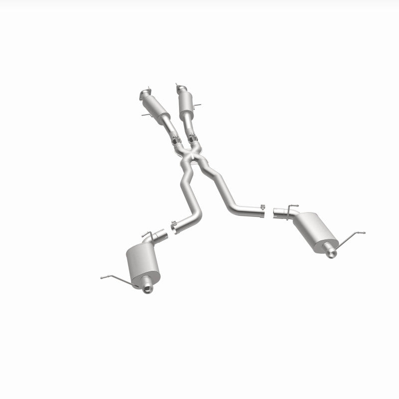 Magnaflow 15064 - MAG15064 - MagnaFlow 12 Jeep Grand Cherokee V8 6.4L Dual Split Rear Exit Stainless Cat Back Performance Exhaust - Shipped in Europe - Tuningsupply.com
