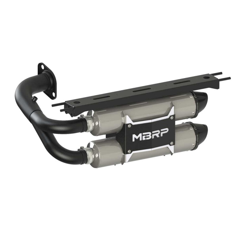MBRP PAT-9110PT - MBRPAT-9110PT - MBRP 19-20 Honda Talon Dual Slip-On Exhaust System w/Performance Muffler - Shipped in Europe - Tuningsupply.com