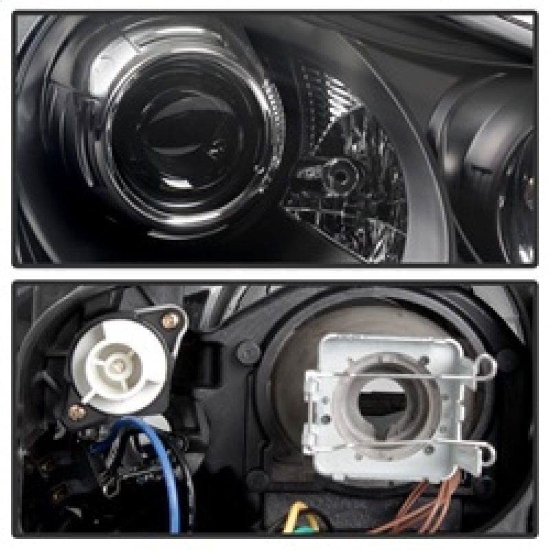 SPYDER 5080967 - SPY5080967 - Spyder Porsche Cayenne 03-06 Projector Xenon/HID Model- DRL LED Blk PRO-YD-PCAY03-HID-DRL-BK - Shipped in Europe - Tuningsupply.com