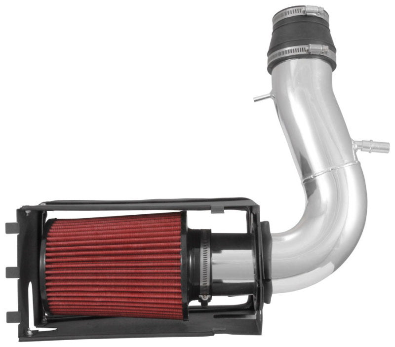 Spectre 9038 - SPE9038 - Spectre 11-19 Ford Explorer V6-3.5L F/I Air Intake Kit - Polished Aluminum w/Red Filter - Shipped in Europe - Tuningsupply.com