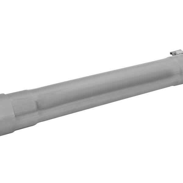 aFe 49M00035 - AFE49M00035 - aFe MACH Force-Xp 409 SS Muffler Pipe 2.5in. Inlet/Outlet / 14in. Body / 20in. Length - Shipped in Europe - Tuningsupply.com