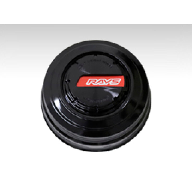 Gram Lights WCRAYSLPSBK - GLSWCRAYSLPSBK - Gram Lights Rays LPS Center Cap - Black / Red - Shipped in Europe - Tuningsupply.com
