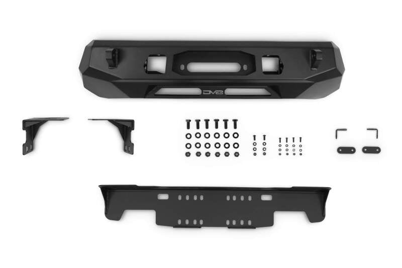 DV8 Offroad FBTT1-06 - DVEFBTT1-06 - DV8 16-23 Toyota Tacoma Center Mount Winch Front Bumper - Shipped in Europe - Tuningsupply.com