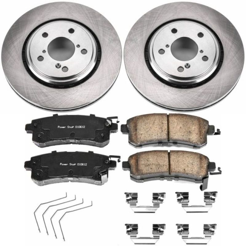 PowerStop KOE6959 - PSBKOE6959 - Power Stop 15-17 Honda Odyssey Front Autospecialty Brake Kit - Shipped in Europe - Tuningsupply.com