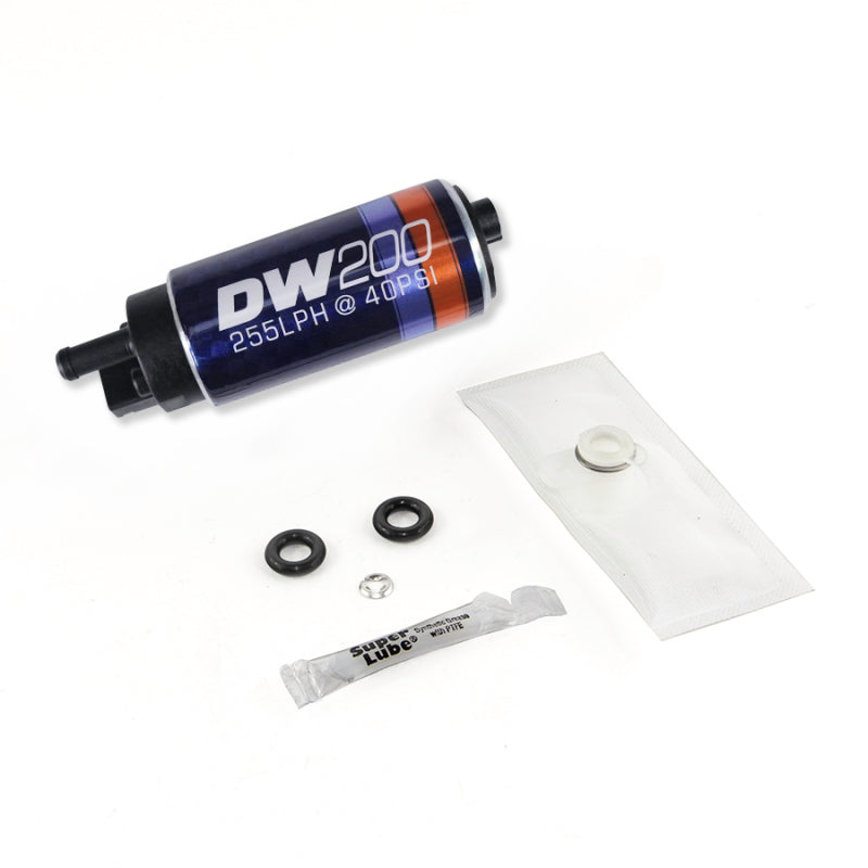 DeatschWerks - DWK9-201S-1007 - DeatschWerks 255 LPH In-Tank Fuel Pump w/ 06-11 Honda Civic (Exc Si) Set Up Kit - Shipped in Europe - Tuningsupply.com