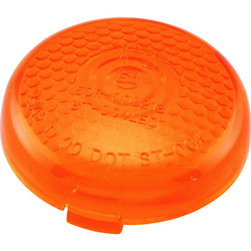 Bikers Choice 489866 - BKC489866 - Bikers Choice ersättningslins i gult för LED Bullet-blinkers (Honycomb) - Shipped in Europe - Tuningsupply.com