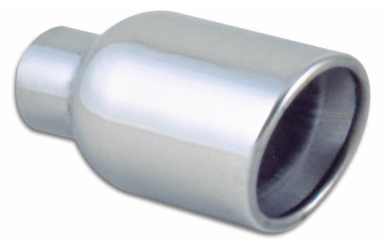 Vibrant 1342 - VIB1342 - Vibrant 2.5in ID 4in OD Round SS Tips (Double Wall, Angle Cut) - Shipped in Europe - Tuningsupply.com