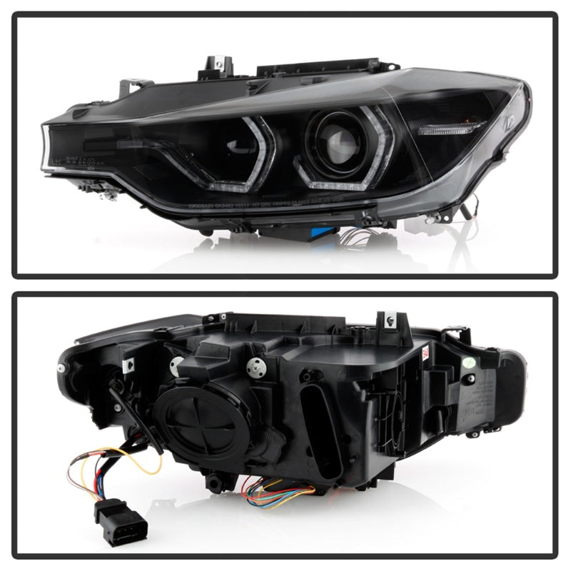 SPYDER 5086754 - SPY5086754 - Spyder 12-14 BMW F30 3 Series 4DR Projector Headlights - Black PRO-YD-BMWF3012-AFSHID-BK - Shipped in Europe - Tuningsupply.com