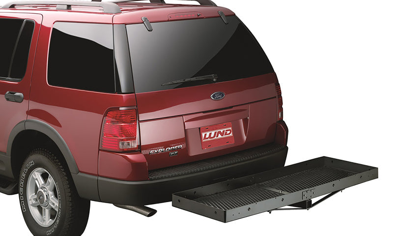LUND 601010 - LND601010 - Lund Universal 20in X 60in Basic Cargo Carrier For 2in Hitches - Black - Shipped in Europe - Tuningsupply.com
