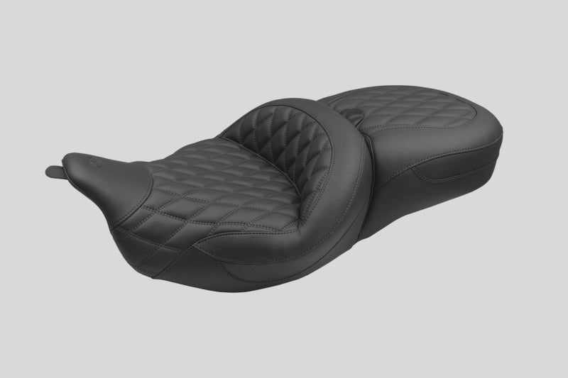 Mustang Motorcycle 89538 - MMP89538 - Mustang 08-25 Harley FL Touring Rd King Sp, Rd Glide Ltd, Dble Diamond Super Touring - Black - Shipped in Europe - Tuningsupply.com