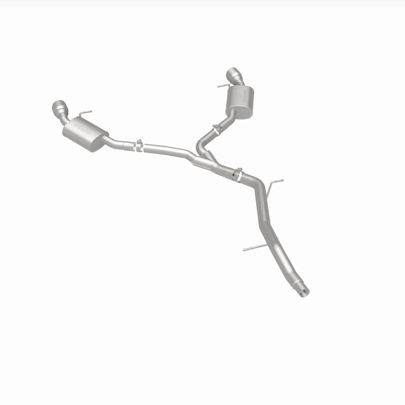 Magnaflow 19390 - MAG19390 - MagnaFlow 18-19 Audi A5 Dual Exit Polished Stainless CatBack Exhaust - 3in Main Piping Diameter - Shipped in Europe - Tuningsupply.com