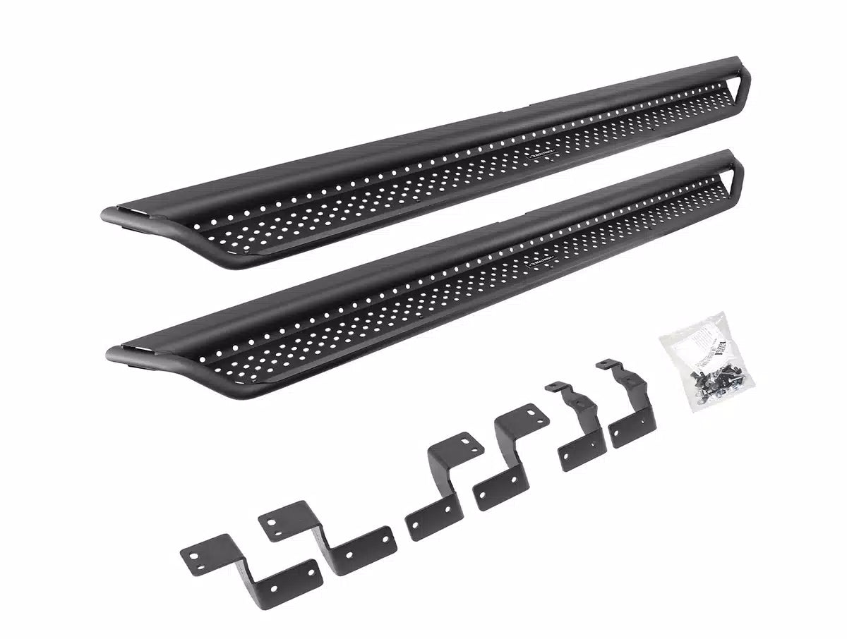 Go Rhino - GORD14425T - Go Rhino 14-23 Toyota 4Runner Dominator Extreme D1 SideSteps - Complete Kit w/ SideStep & Brackets - Shipped in Europe - Tuningsupply.com
