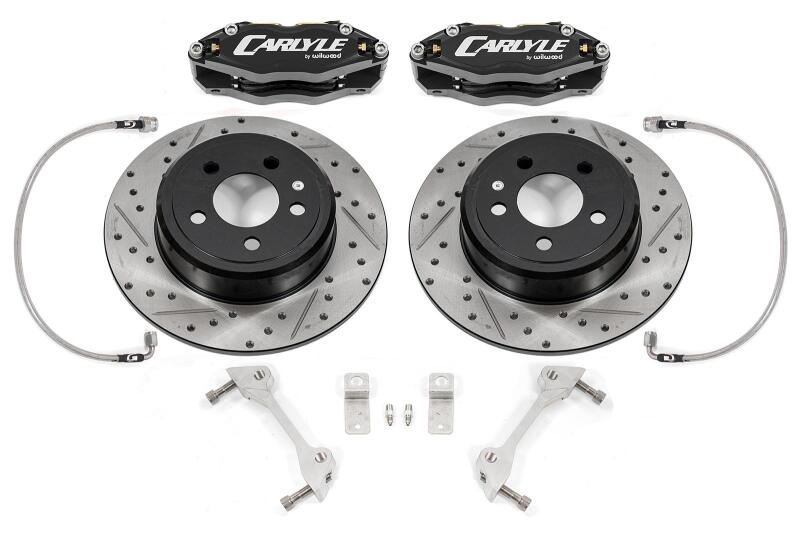 BMR Suspension DBK110 - BMRDBK110 - BMR 08-23 Dodge Challenger Brake Kit For 15in Conversion Black Calipers Non-Demon/Redeye - Shipped in Europe - Tuningsupply.com