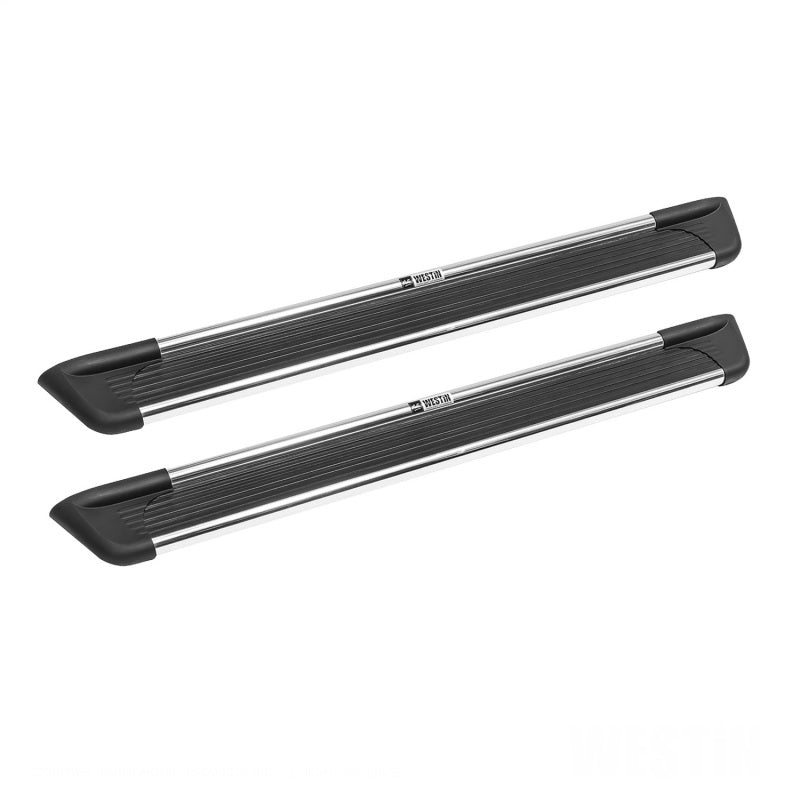 Westin 27-6130 - WES27-6130 - Westin Sure-Grip Aluminum Running Boards 79 in - Brushed Aluminum - Shipped in Europe - Tuningsupply.com