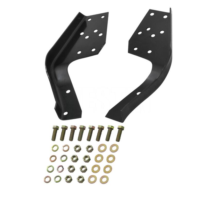 Westin - WES95800 - Westin/Fey 86-93 Mazda Pickup Universal Bumper Mount Kit - Black - Shipped in Europe - Tuningsupply.com