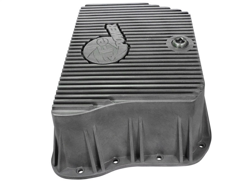 aFe 46-70050 - AFE46-70050 - aFe Power Cover Trans Pan Machined Trans Pan 2006 Dodge RAM 5.9L Cummins - Shipped in Europe - Tuningsupply.com