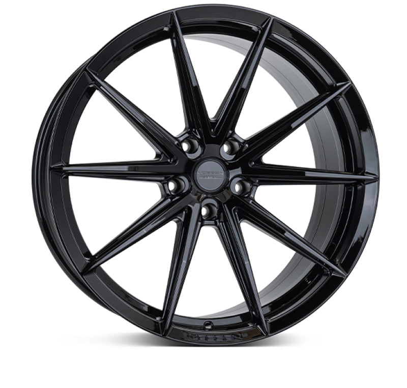 Vossen HFX2-2M49 - VOSHFX2-2M49 - Vossen HFX-2 22x10.5 / 5x112 / ET25 / Deep Face / 66.5 - Gloss Black Wheel - Shipped in Europe - Tuningsupply.com