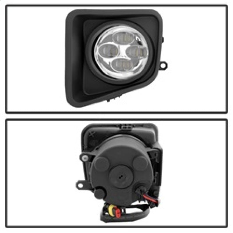 SPYDER 9031540 - SPY9031540 - Spyder Toyota Tundra 2014-2016 Daytime DRL LED Running Fog Lights w/Switch Clear FL-DRL-TTU14-C - Shipped in Europe - Tuningsupply.com