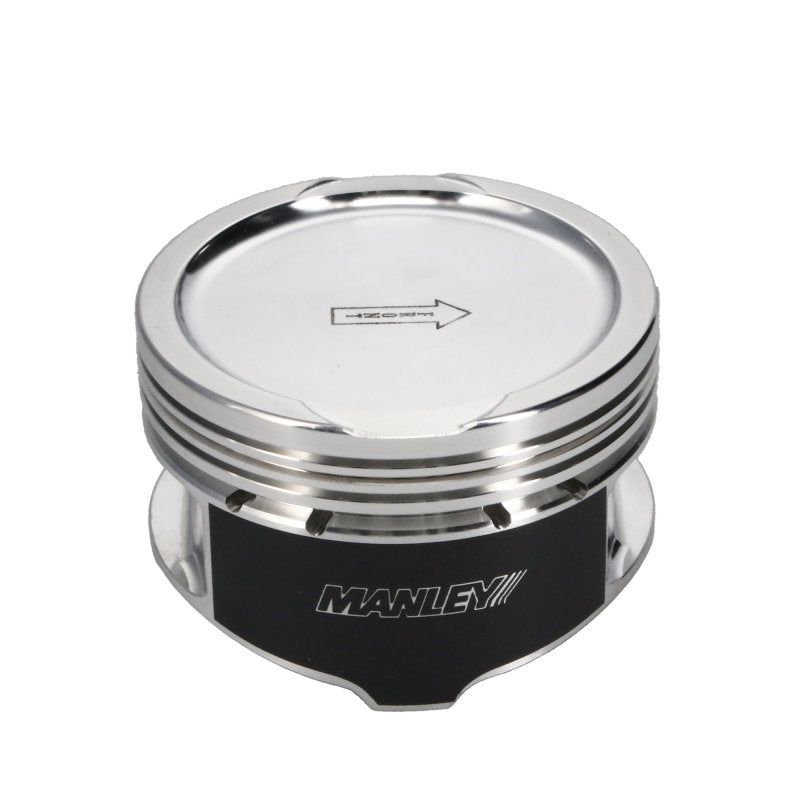 Manley Performance 594320C-8 - MAN594320C-8 - Manley Ford 4.6L/5.4L (3Valve) 3.572 Bore 6.5cc Platinum Series Dish Piston Set - Shipped in Europe - Tuningsupply.com