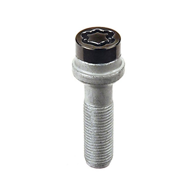 McGard 28317 - MCG28317 - McGard Wheel Lock Bolt Set - 4pk. (Radius Seat) M14X1.5 / 17mm Hex / 45.0mm Shank Length - Black - Shipped in Europe - Tuningsupply.com
