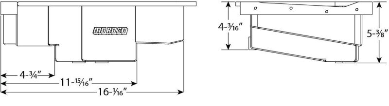 Moroso 20946 - MOR20946 - Moroso 06-15 Mazda MX-5 NC Road Race Baffled Aluminum Oil Pan - Shipped in Europe - Tuningsupply.com