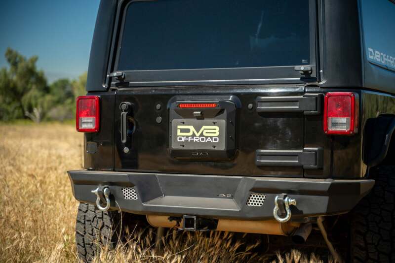 DV8 Offroad TSJK-01 - DVETSJK-01 - DV8 Offroad 07-18 Jeep Wrangler JK Spare Tire Delete - Shipped in Europe - Tuningsupply.com