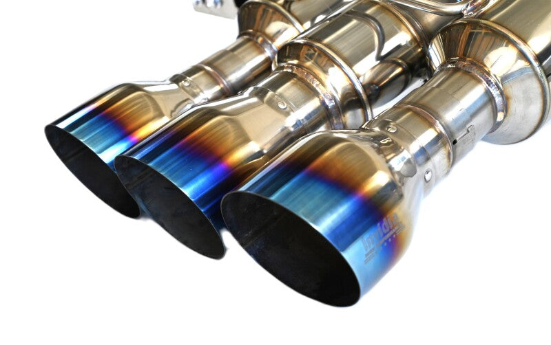Invidia HS22CTRFGM3STL - INVHS22CTRFGM3STL - Invidia 22+ HONDA CIVIC TYPE-R FL5 R400 SINGLE LAYER TI TIP FULL CAT-BACK (NON POLISH PIPE) - Shipped in Europe - Tuningsupply.com