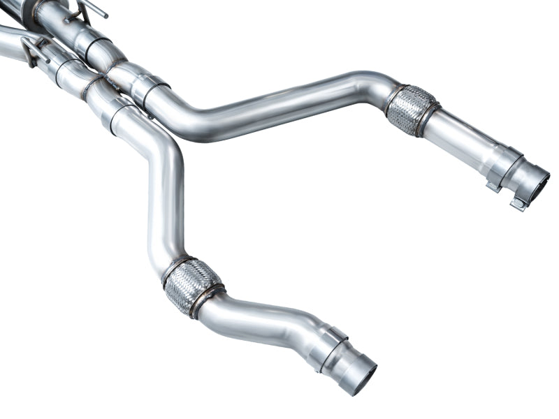 AWE Tuning 3015-42625 - AWE3015-42625 - AWE Tuning 2020+ Ford Explorer ST Touring Edition Exhaust w/ Chrome Silver Tips - Shipped in Europe - Tuningsupply.com